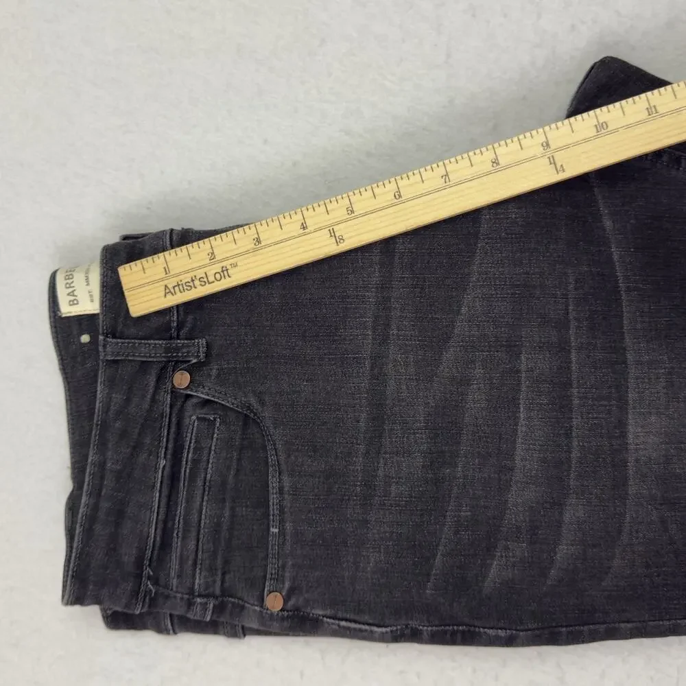 Barbell Apparel Jeans Mens 30 Black Athletic Fit Stretch Denim Pants